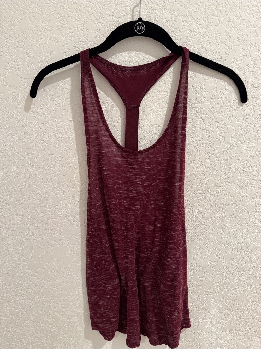 Women's Maroon Racerback Tank Top - Unbranded